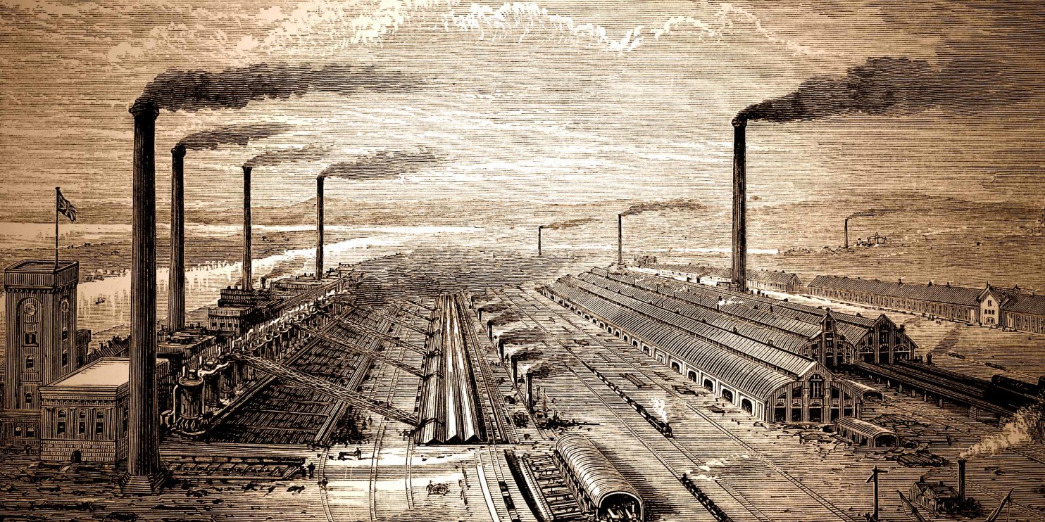 Промышленная революция 19.век США