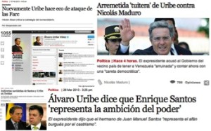Figura 1: Uribe en Twitter: ¿Establece la agenda de los medios?