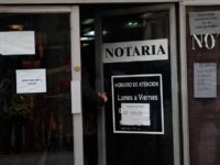 Apagón digital de las notarías de Santiago